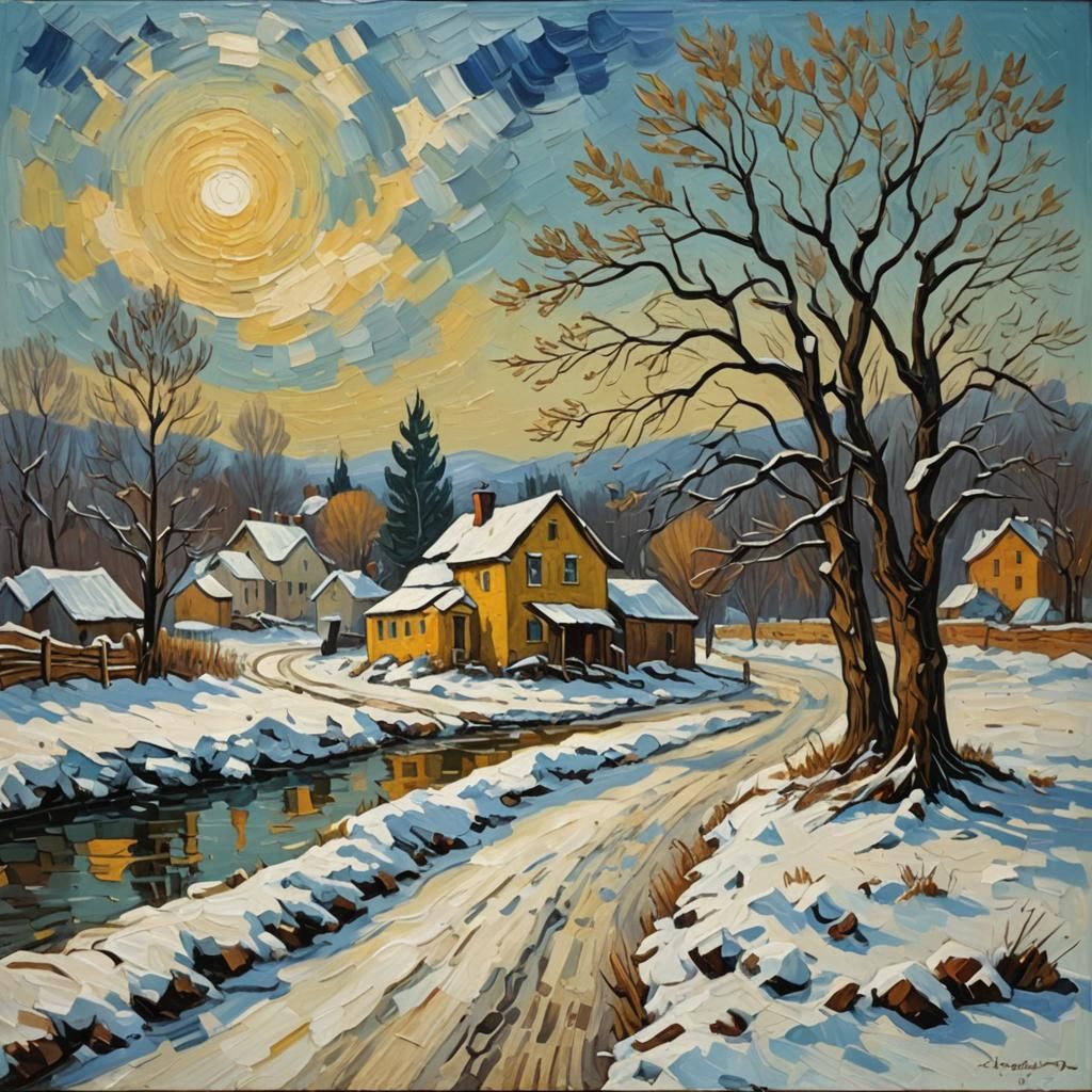 Winter scene