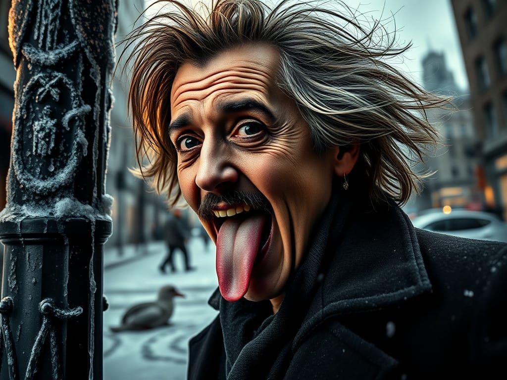 Johnny Depp in Epic, High-Contrast Portrait