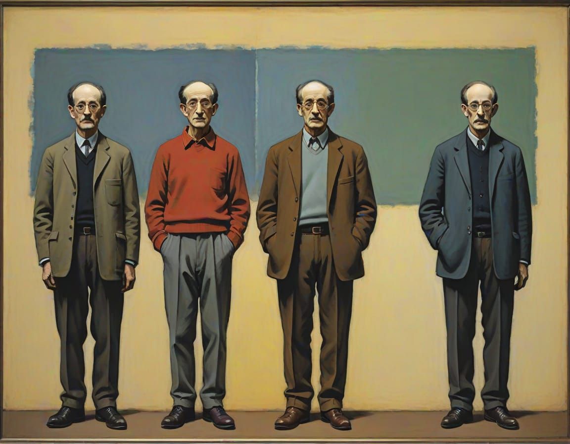 Abstract Color Field Painting in Rothko Style