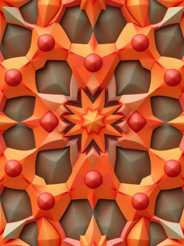 Whimsical Tessellated Patterns in Pastel Colors