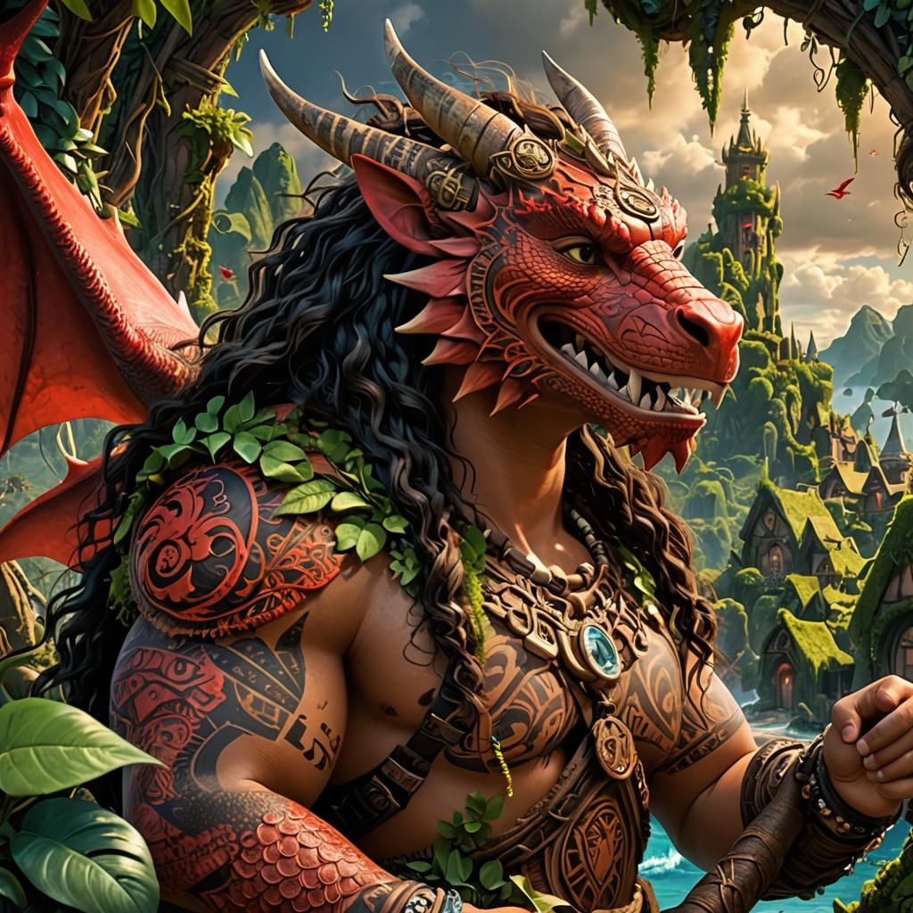 Maui Dragon Mash-up