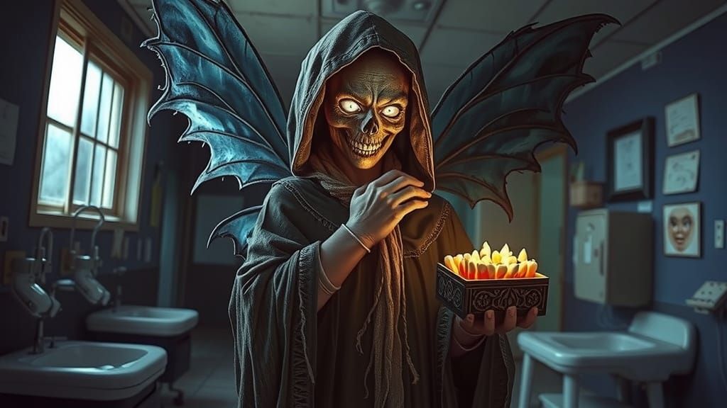 The Tooth Fairy's Dark Descent in Abandoned Dental Clinic