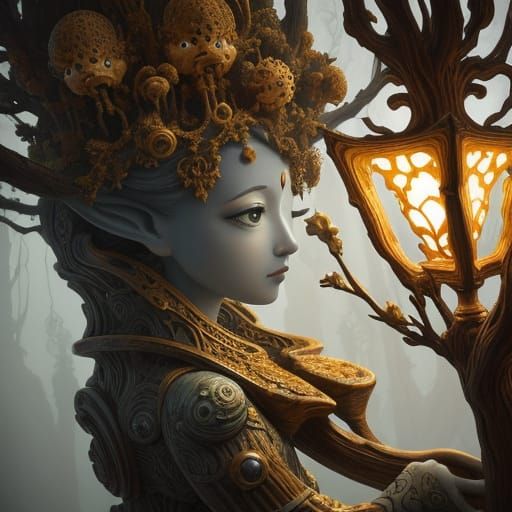 Surreal Abstract Photography Inspired by Gaudi Tree Forms