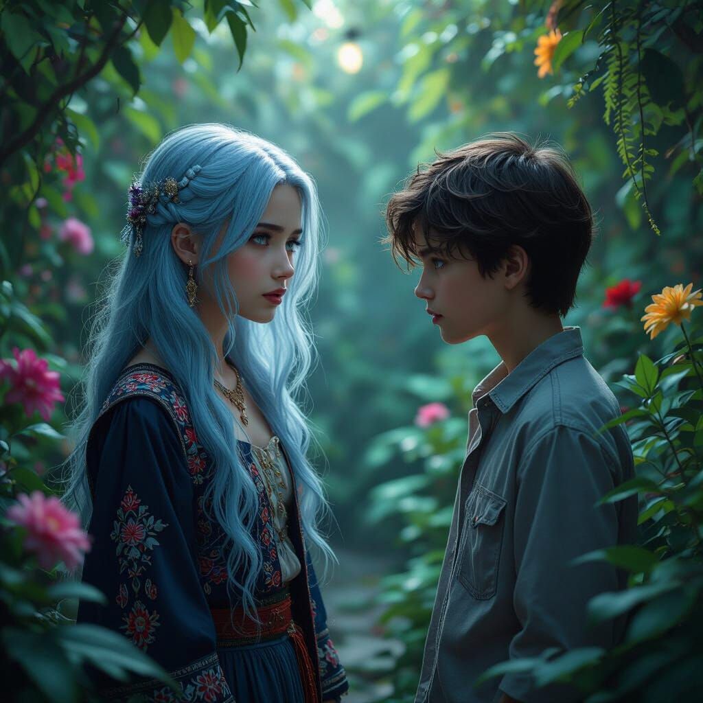 Star-Crossed Lovers in a Secret Garden