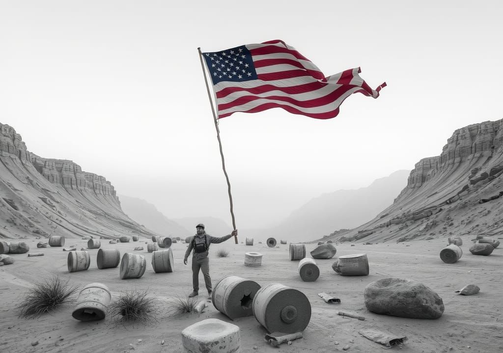 Digital Warrior Ready for Battle