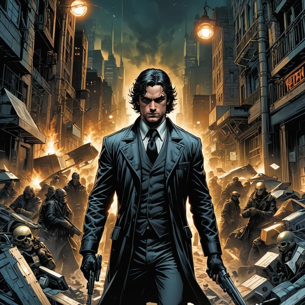 Comic Book Art: Deception Illustrated