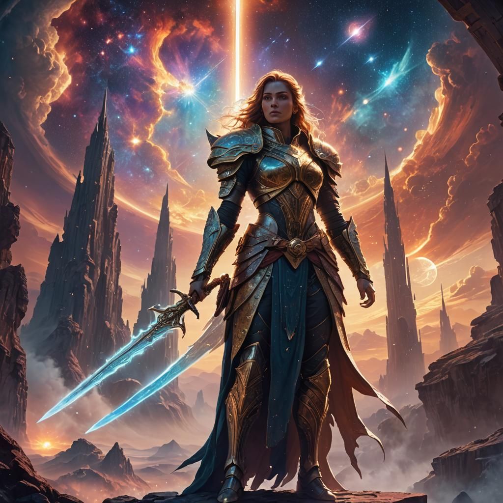 Sirian Starseed Warrior on Distant Planet