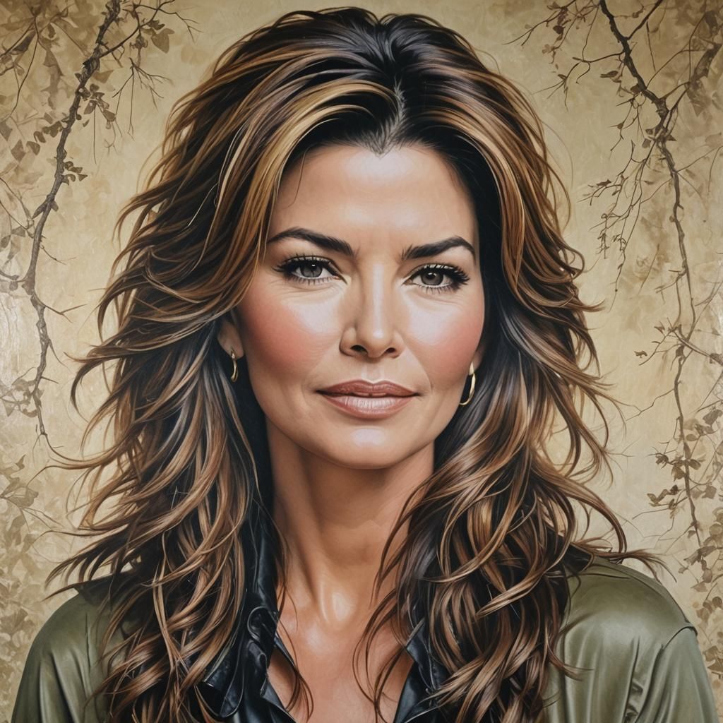 Oil Portrait of a Woman with Extra Limbs