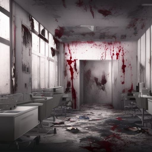 Post-Apocalyptic Hospital: A Digital Matte Painting