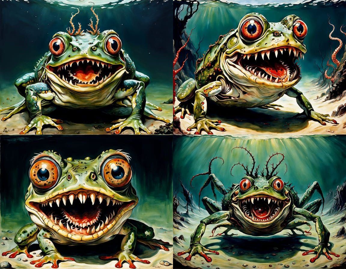 Surreal Japanese Nightmare of Mutant Sea Creatures