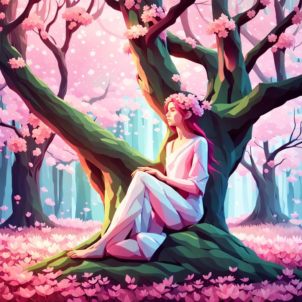 Sakura Tree Dryad