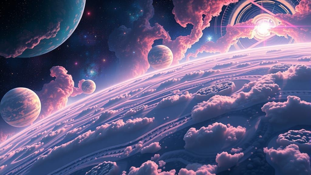 Glimmering Cosmic Horizon in Celestial Hues