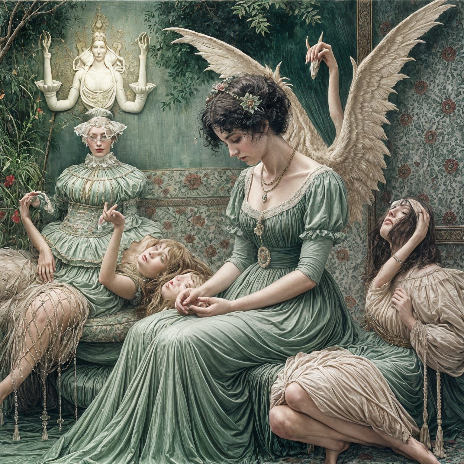 Eleonora Illustration in Byam Shaw Style