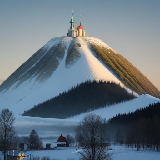 Pyroclastic Flow with Hot Lava