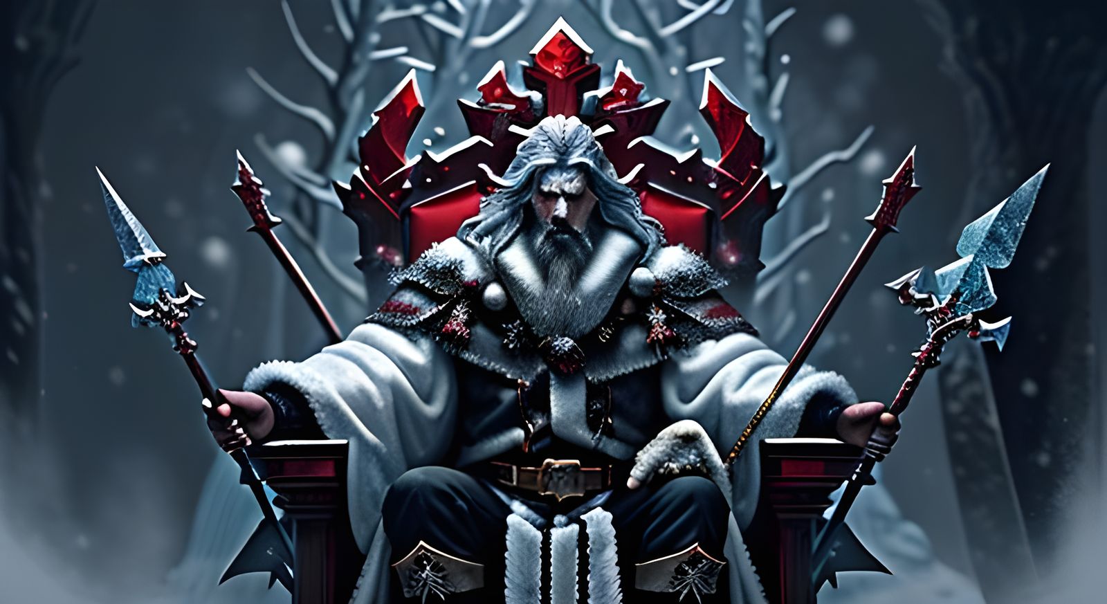 A Majestic Viking Yule in Frosty Darkness