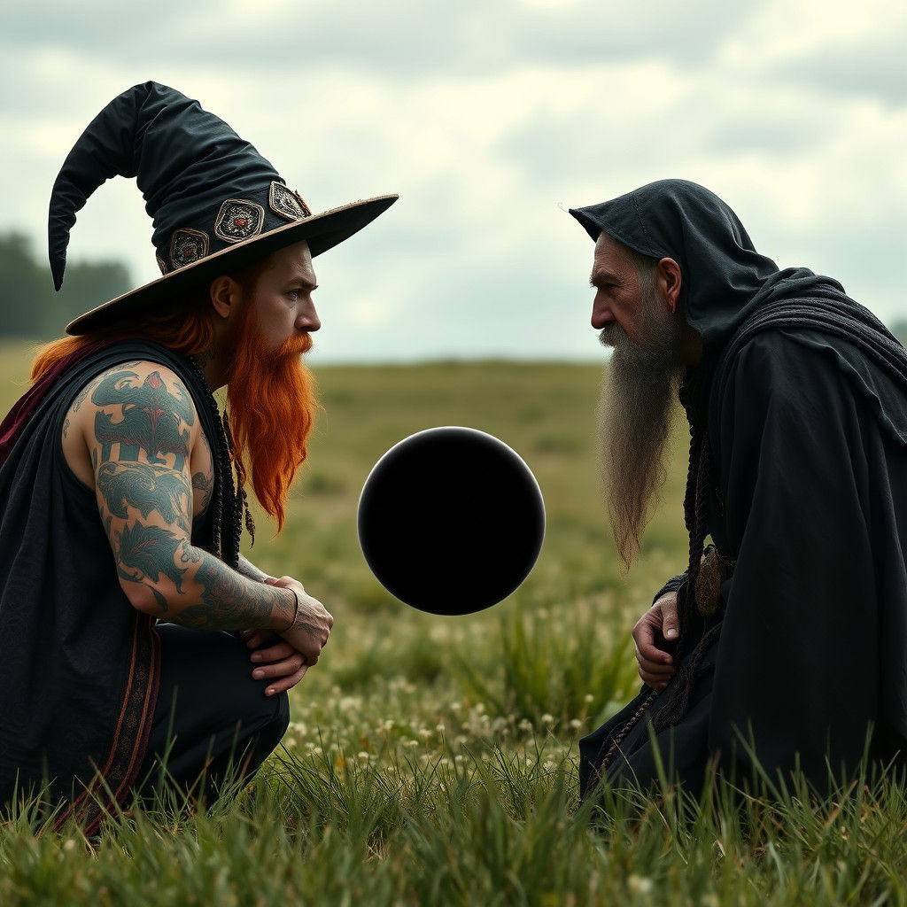 Wizard Duel with Sphere of Blackness