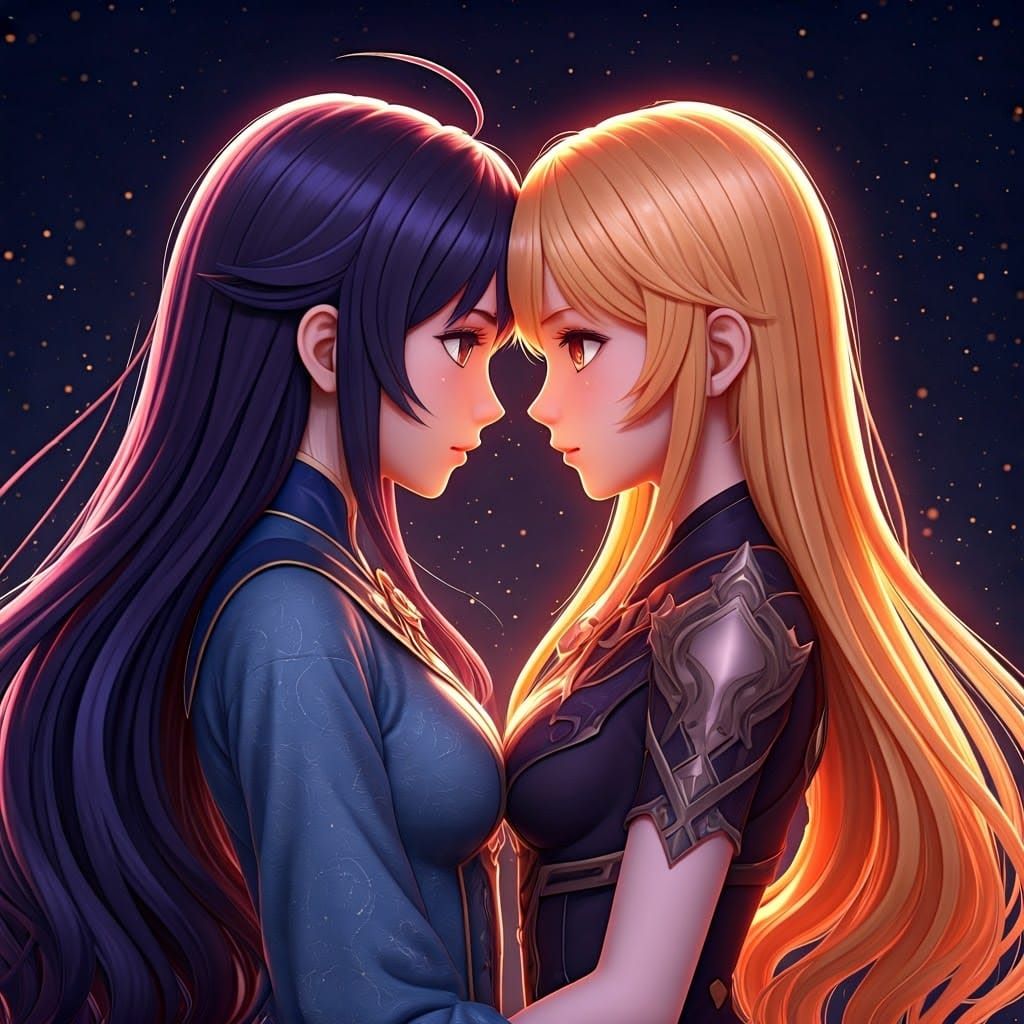 Ethereal Love in Angelic Harmony