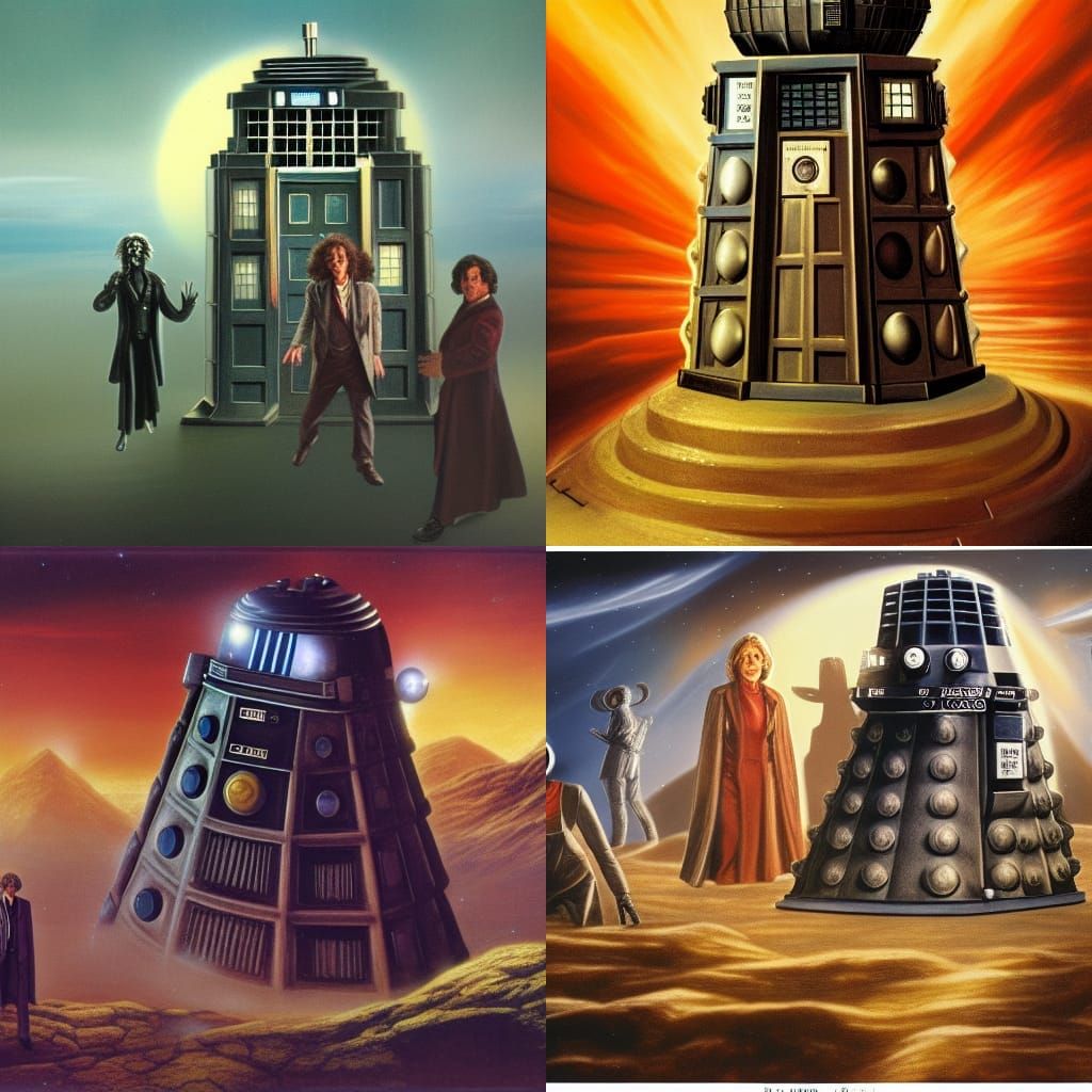 Doctor Who: Genesis of the Daleks Concept Art