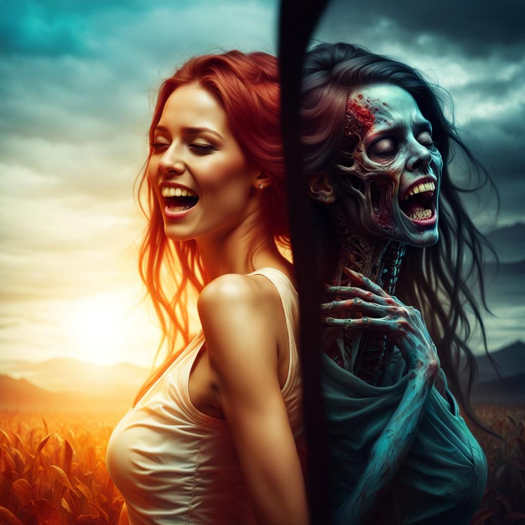 Split Screen: Beauty and Decay in Dichroic Colors