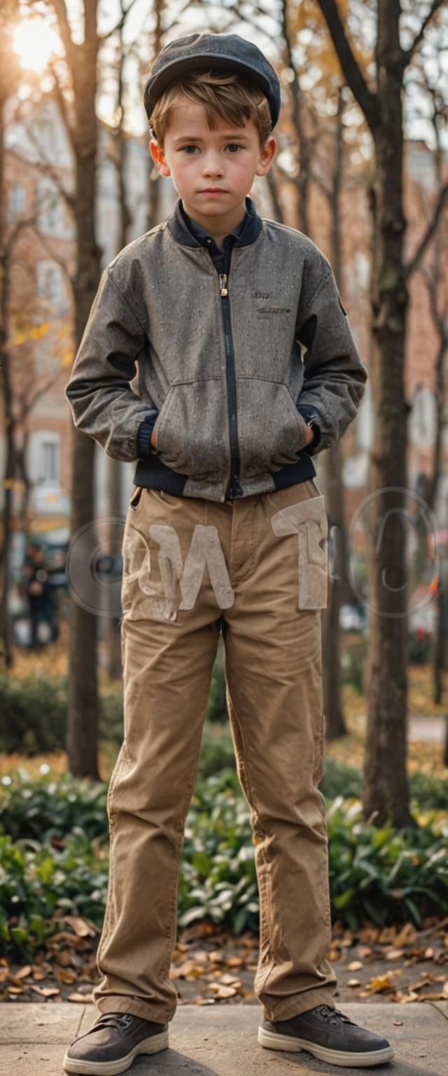 Boy Gazing into Distance: Professional Photography