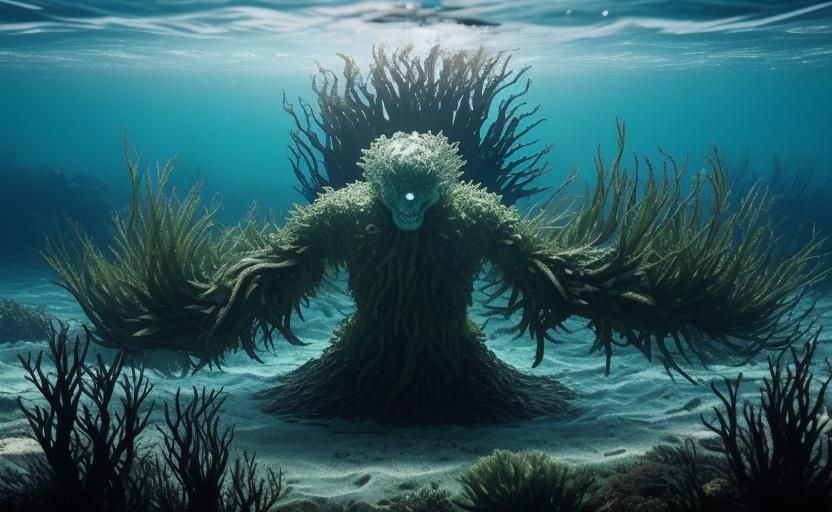 Seaweed Monster Lurks in the Deep
