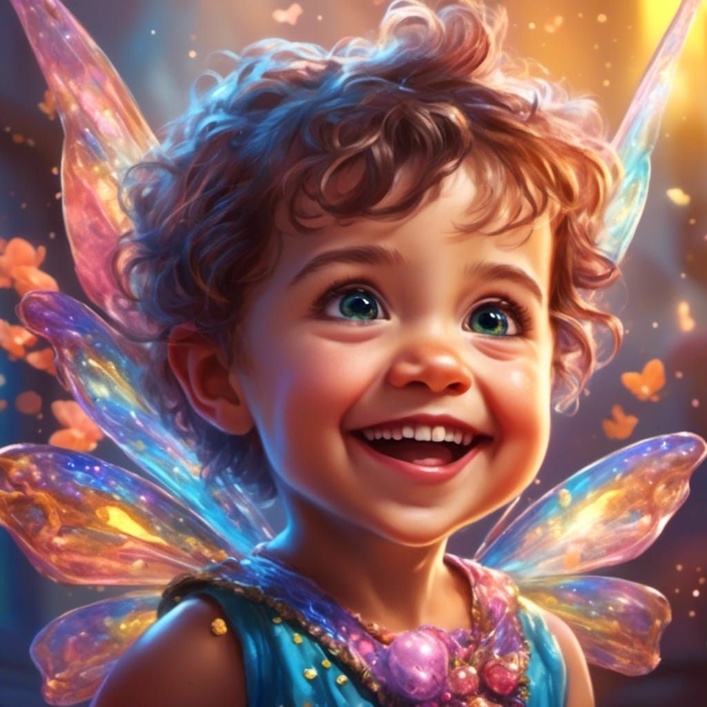 Cute Tooth Fairy Takes Baby Tooth Home