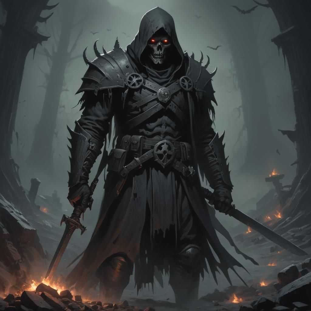 Grimdark Image Generated by AI