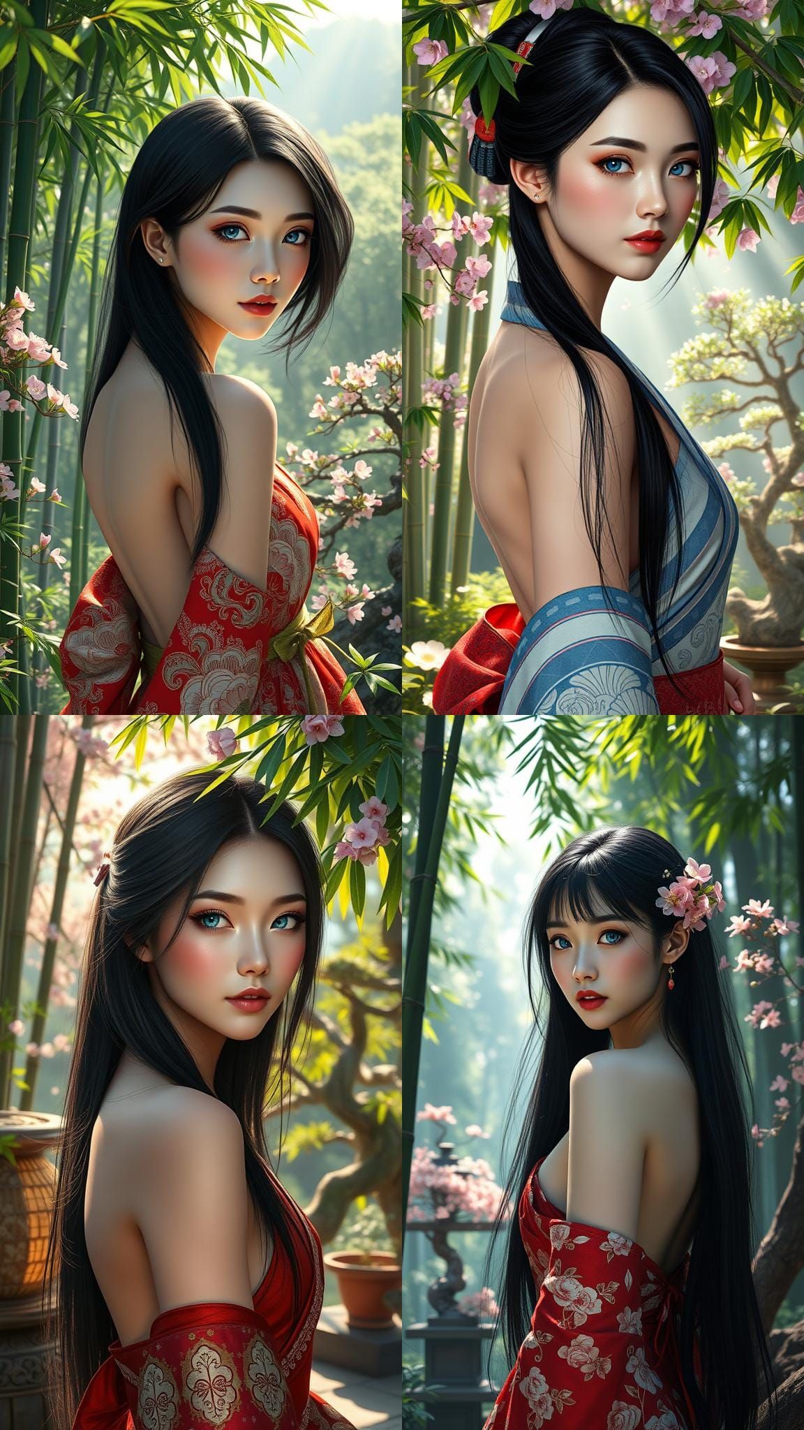 Exquisite Japanese Beauty in a Lush Landscape