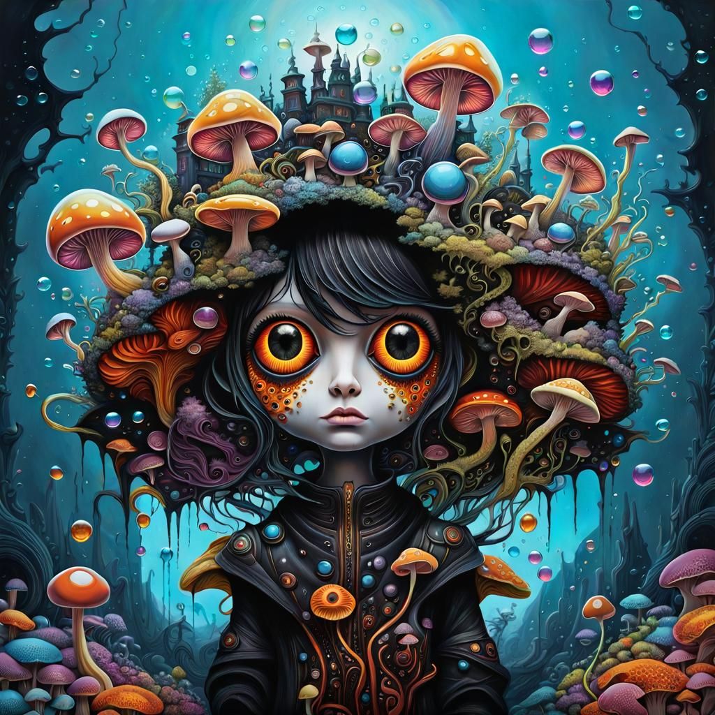 Fungi Girl 15123