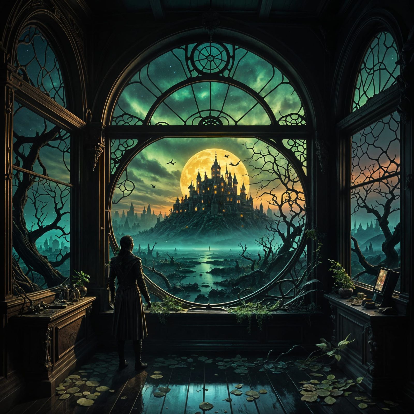 Ethereal Realms: Fantasy and Sci-Fi Landscapes