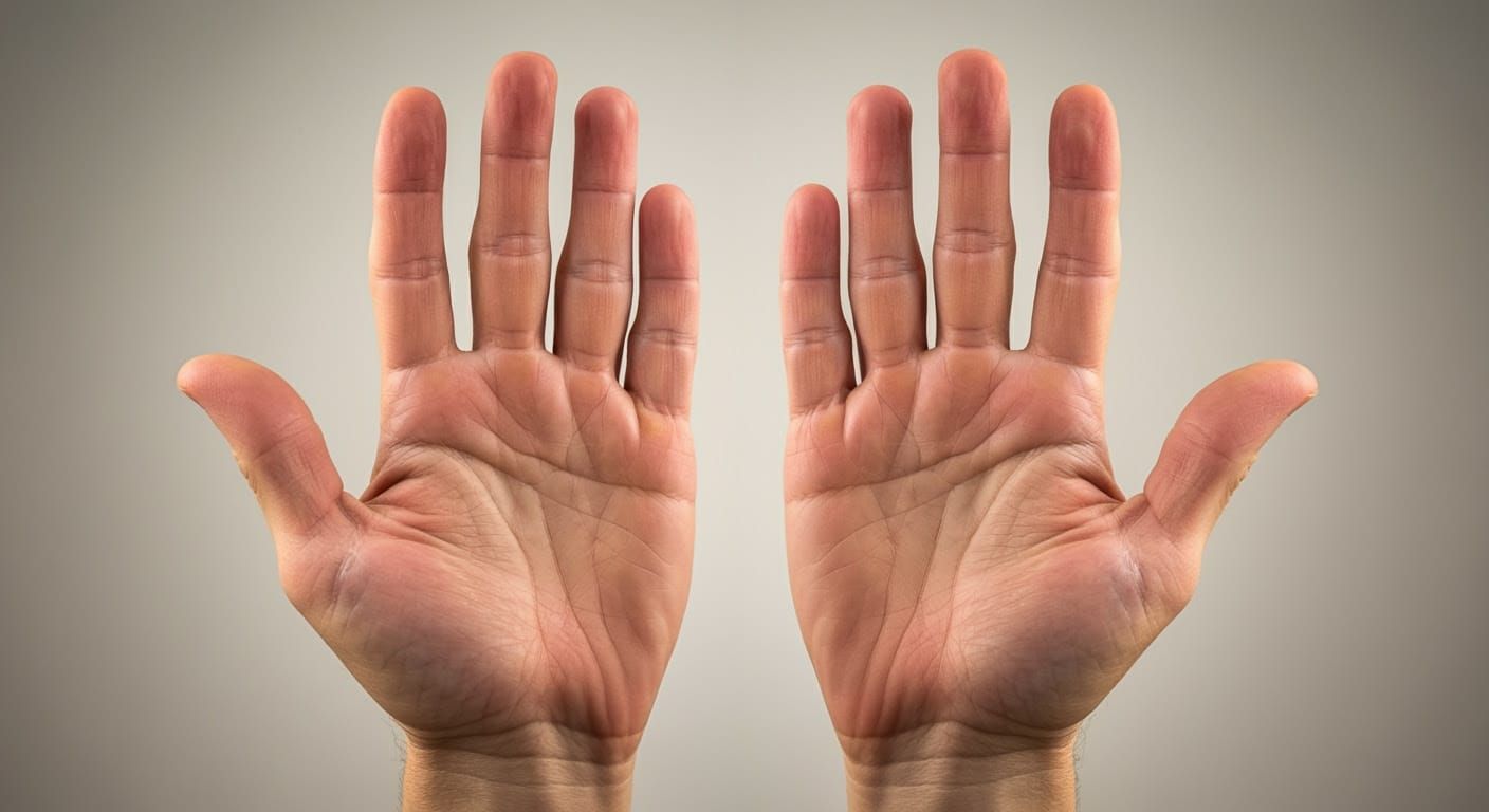 Photorealistic Image of Human Hands for Palm Reading