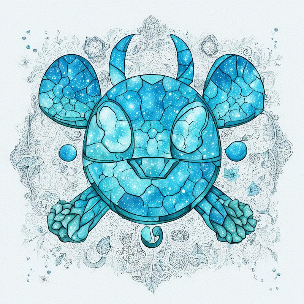 Navi from Legend of Zelda as Digital Art