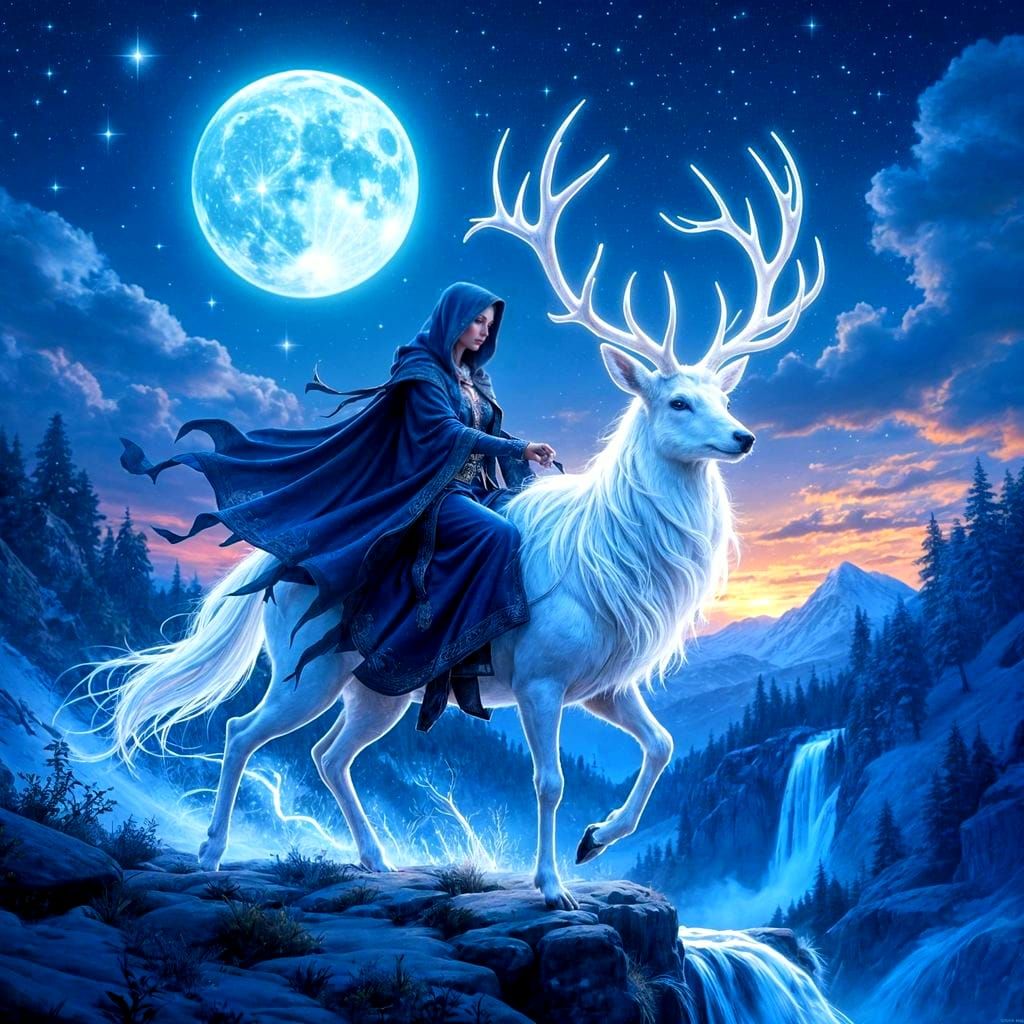 Mystical deer