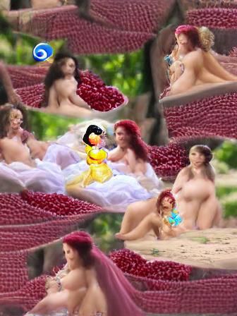 Raspberry Heaven: A Surreal AI Dreamscape