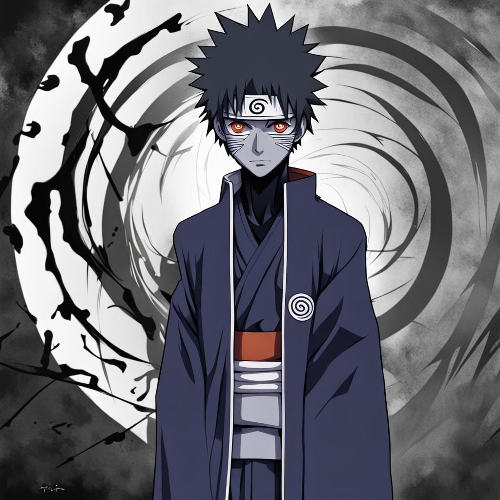 Anime Character in Japanese Manga Style