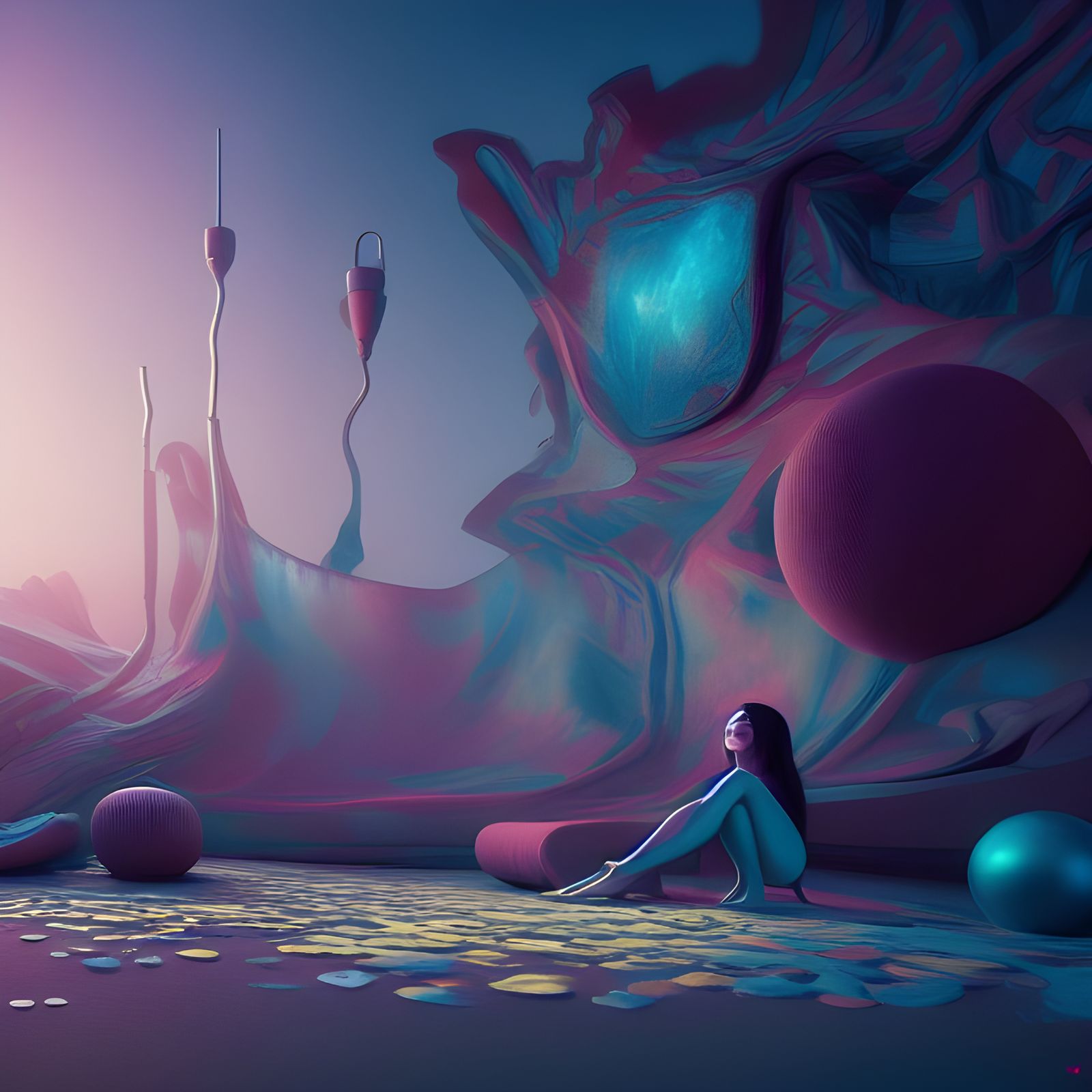 Surreal High-Definition Image Evokes Strong Emotions