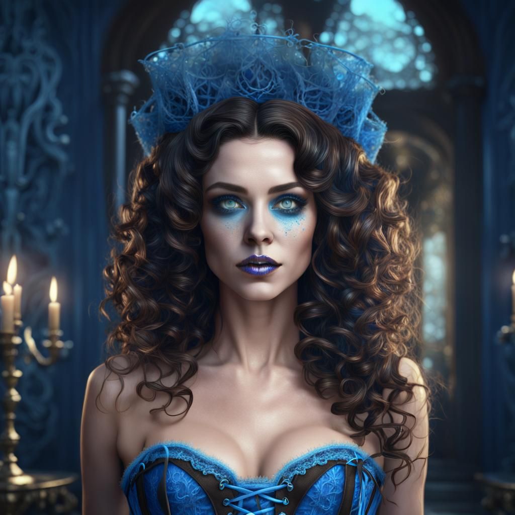 Young Witch Casting Spells in New Orleans