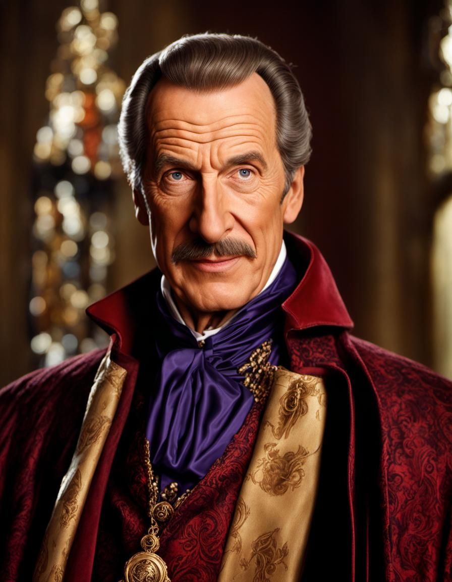 Vincent Price as Dr Erasmus Craven from the Film "The Raven"