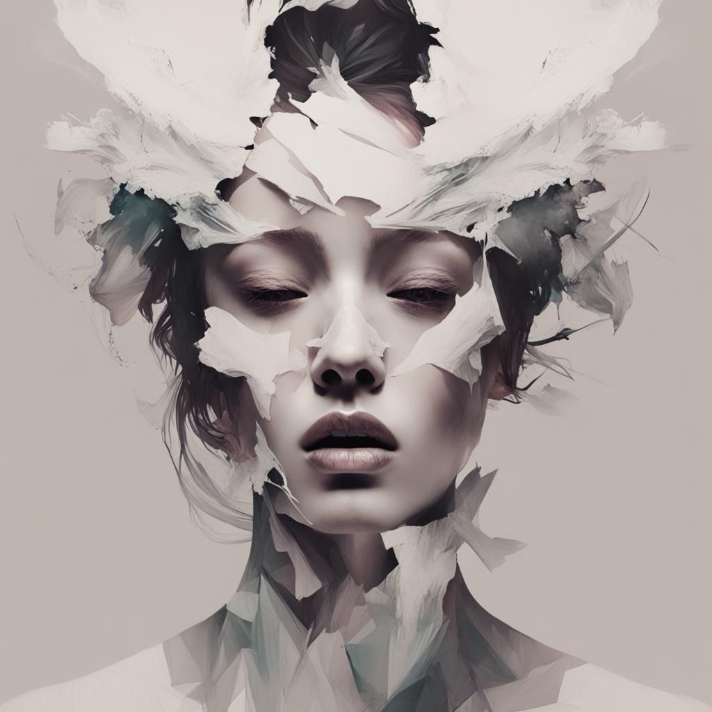 Portrait in Januz Miralles Style