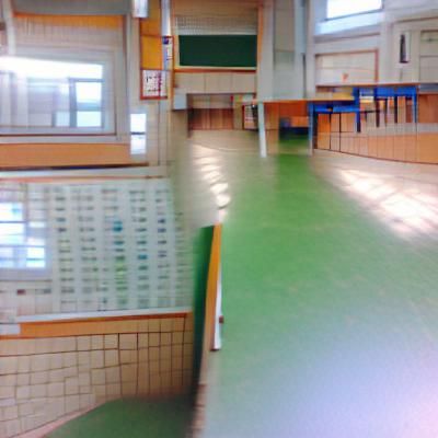 AI Generated Image of a School
