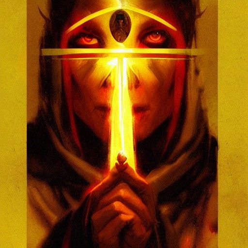 Sinister Judas Portrait in Baroque Style