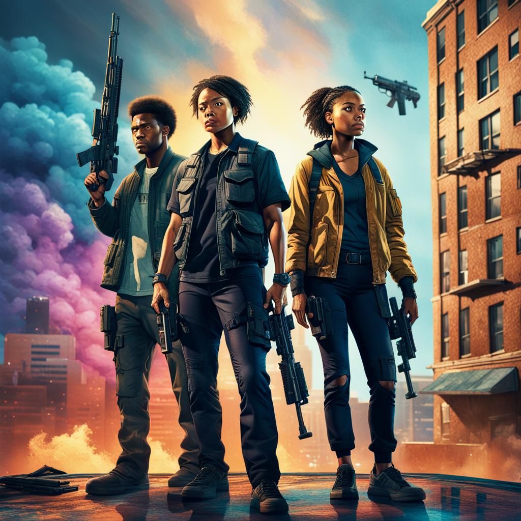 Hyperrealistic Zombie Apocalypse Defense Force