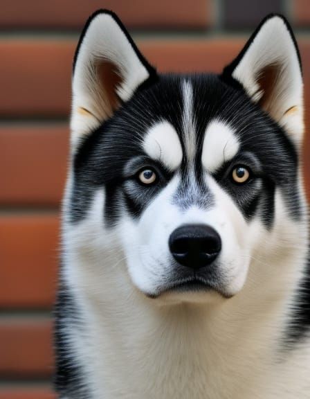 AI Generated Image of a Husky