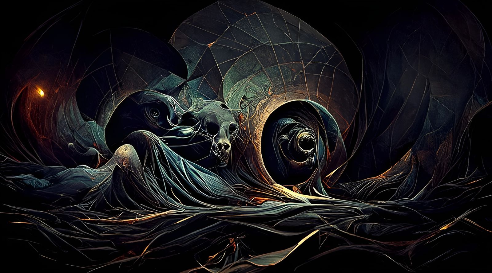 Gothic Art: Beautiful Darkness and Spiraling Chaos