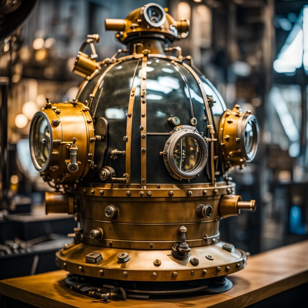 Diving Bell Maschinen Krieger in Dieselpunk Style