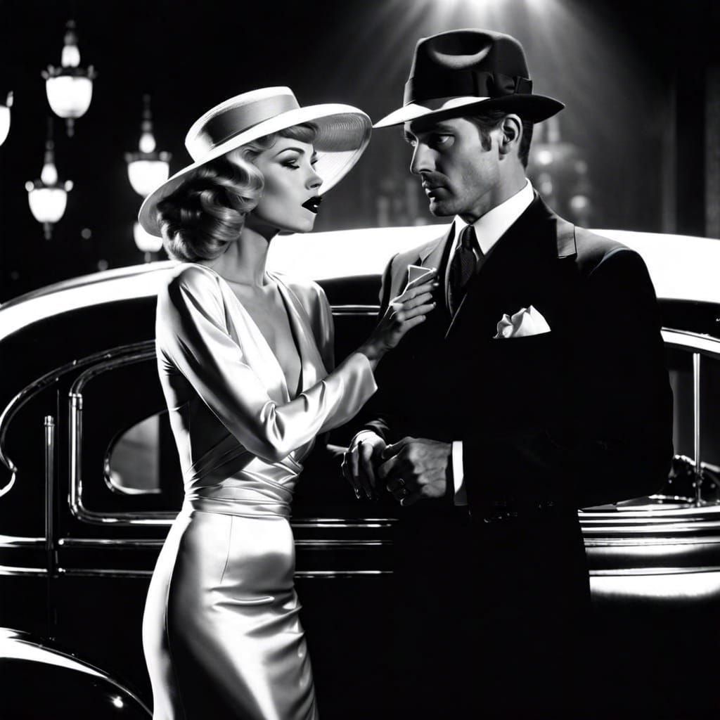 Noir Private Eye Meets Femme Fatale