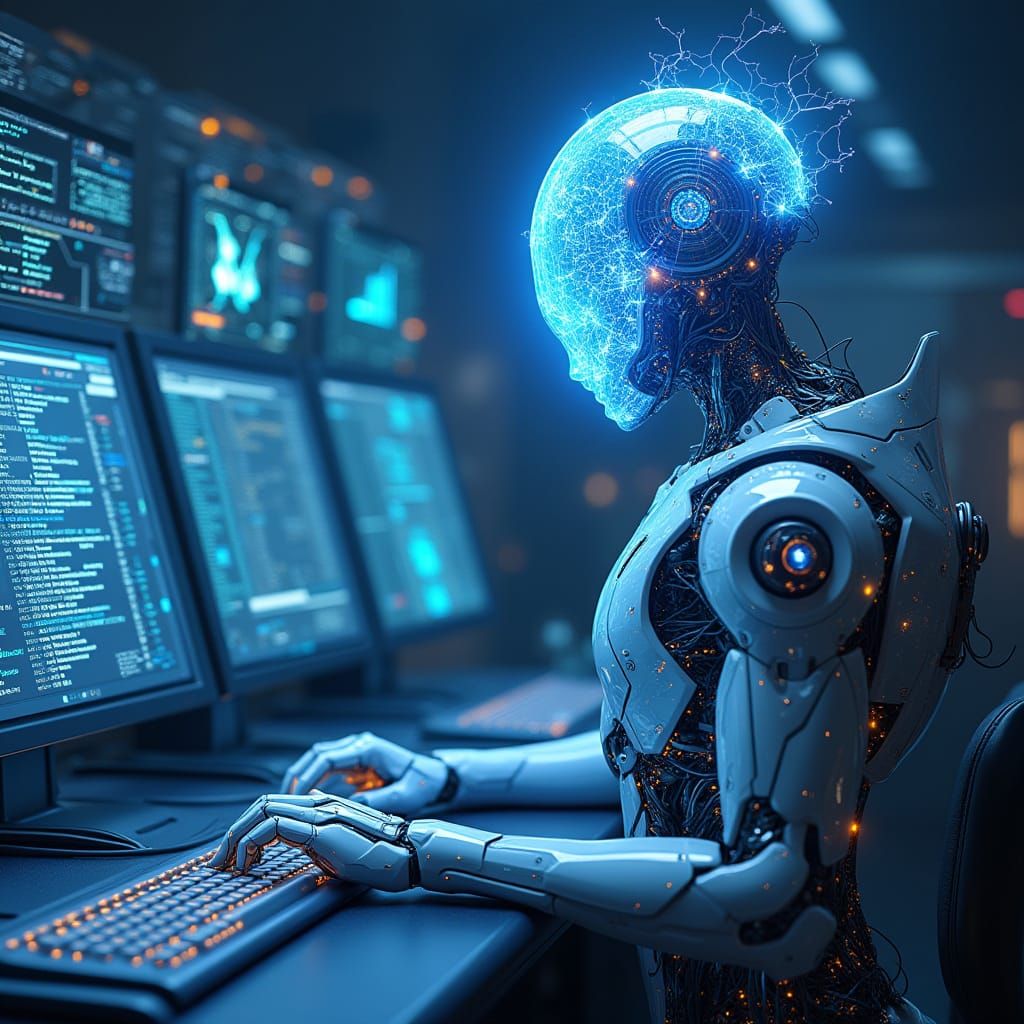 Cyborg in Quantum Realm