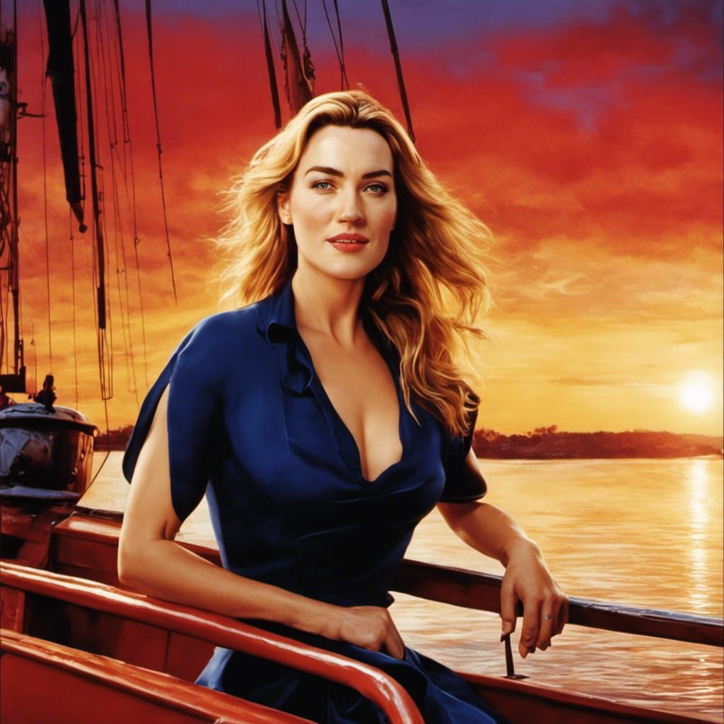 Kate Winslet, yatching again... 🎦🎞️