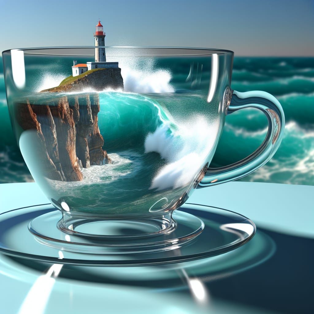 Lighthouse in Teacup: Photorealistic CGI Visual Effects