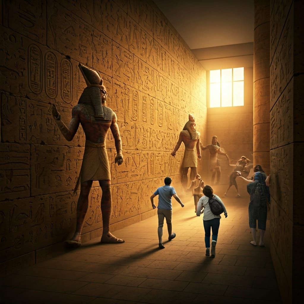 Hieroglyphs Come to Life in Museum Exhibit